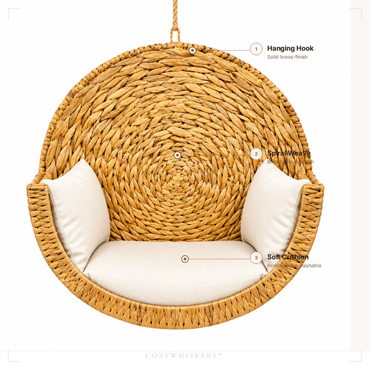 Pawrelia™ Handwoven Cat Bed